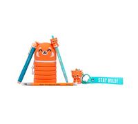 Mr. Wonderful Pack Back to School Red Panda - Estuche, Boli 3D y Accesorios de Papelería