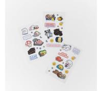 Mr. Wonderful Pegatinas Lazy Bo-Bo - 3 Hojas de Pegatinas con Volumen - Papelería Original