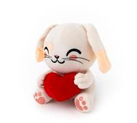 Mr. Wonderful - Peluche Conejito con Corazón - Conejo de Peluche Suave y Dulce - Regalo Romántico y Original de San Valentín - Lavable a 30 °C