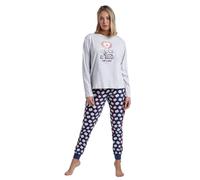 Mr. Wonderful Pijama Manga Larga Love para Mujer