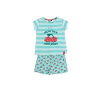 Mr. Wonderful Pijama Niña Verano 100% Algodón - Pijama Manga Corta New Day Plan B para Niña - Pantalón Corto con Cinturilla Ajustable Estampado - Tejid