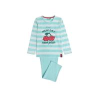 Mr. Wonderful Pijama Niña Verano 100% Algodón - Pijama Manga Larga New Day Plan B para Niña - Pantalón Largo con Cinturilla Ajustable - Tejido Suave al