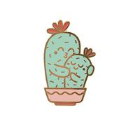 Mr. Wonderful Pin-Una cosa es segura: Tú Nunca Me Plantarías, Metal, Multicolor, 9 x 1 x 15 cm