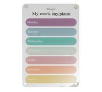 Mr. Wonderful - Pizarra transparente magnética - My week, my plans