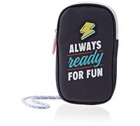 Mr. Wonderful Portamóvil-Always Ready for Fun, Unisex Adulto, Multicolor, estandar