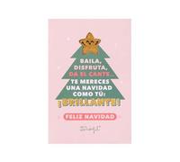 Mr Wonderful Postal Baila, Disfruta, Da el Cante... te Mereces una Navidad como tú