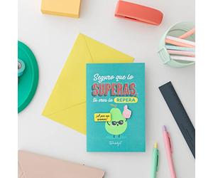 Mr.Wonderful Postal - Seguro que lo superas, tú eres la repera. ¡A por ese examen!