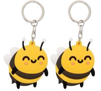 Mr. Wonderful - Rubber keyring - Abeja (Paquete de 2)