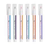 Mr. Wonderful - Set de 6 rotuladores con punta doble para trazos con doble estilazo - Multicolor