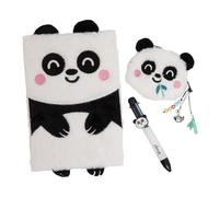 Mr. Wonderful - Set de libreta A5 + monedero + boli borrable - Panda