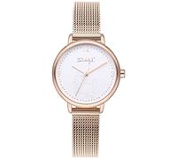 Mr. Wonderful Shine and Smile Reloj para Mujer Analógico de Cuarzo con Brazalete de Acero Inoxidable WR15001