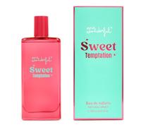 MR WONDERFUL - Sweet Temptation 150 ml, Colonia Mujer, Perfume Formato Spray, Eau de Toilette Natural y Femenina, Aroma Floral Frutal Gourmand, Fragancia Fresca y de Larga Duración