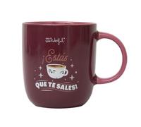 Mr. Wonderful - Taza - ¡Estás que te sales! - Taza de Café Personalizada - Taza de Cerámica con Mensaje Motivacional