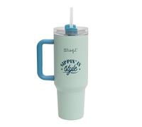 Mr. Wonderful - Taza take away térmica termo 1,2 litros - Sippin' in style - Taza de Acero Inoxidable Doble Pared - Mantiene Calor y Frío - 1,2 litros
