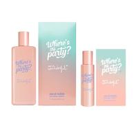 MR WONDERFUL - Where's the Party? Promoción 75 ml + 30 ml, Colonia Mujer, Perfume Formato Spray, Eau de Toilette Natural y Femenina, Aroma Dulce y Afrutado, Fragancia Fresca y de Larga Duración