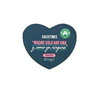 Mr. Wonderful WOA11818ES Calcetines T 39-41: Madre solo hay una y, como yo, ninguna, Multicolor