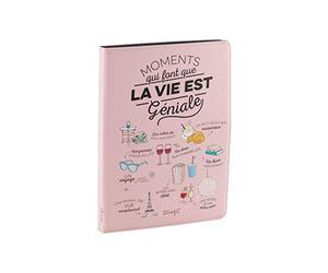 Mr Wonderful Wondee Funda Tablet Universal de 9,7" a 10,2" Pulgadas - Tipo Libro con Diseño Moments, Rosa