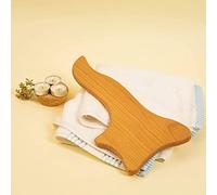 Mr.Woodware - Herramienta de drenaje linfático de madera, masajeador de paleta de madera Gua Sha para esculpir el cuerpo, masaje anticelulítico, levantamiento facial, herramientas de terapia de masaje