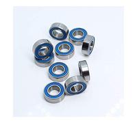 MR126RS MR126-2RS RU Color Deep Grove Rodamiento de bolas ABEC-3 6x12x4 mm Rodamientos en miniatura Azul sellado for Axial SCX10 II