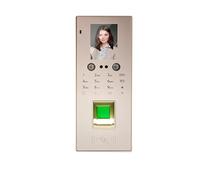 MR20 Reconocimiento Facial Máquina De Control Acceso Contraseña Huellas Dactilares Tiempo Participación Paquete Reloj eficiente(Golden)