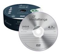 MediaRange MR403 DVD-R 4.7GB 16x (25) Cake Box once writable 25er Spindel