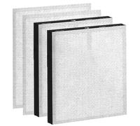 MR5866 - Filtro de repuesto para purificador de aire Morento MR5866, 3 en 1 H13 de repuesto, filtro HEPA de carbón activo y prefiltro, repuesto de filtro de aire (2 filtros + 2 prefiltros de algodón)