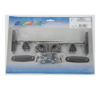 MRA Holder set para bicicletas desnudas, negro