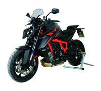 MRA Parabrisas deportivo MRA, gris humo con juego soportes y ABE