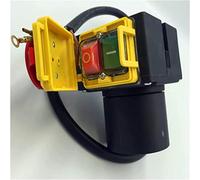 MRANADLDF Botón de encendido HCK3T 250 V 16 A IP54 máquina de corte de madera electromagnética, interruptor de encendido y apagado para cortador de troncos