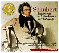 Mravinski - Mravinski & Leningrad Phil Orchestra & Joseph Krips & LSO: Schubert -Symphonies No. 8 & 9 [CD]
