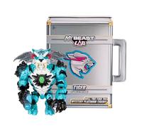 MrBeast - Figura Premium Coleccionable Mutante Tiger Apex Beast, Mandíbula Mordedora, Detalles Externos Llamativos, 13 Puntos de Articulación, Tamaño de 15,8 cm, +5 años, BTR05200
