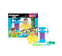 MrBeast - Figura Stretch Hero Creator Jimmy, Muñeco Elástico, CREA la Masa y Rellena tu Figura, Personaliza a tu Gusto, Accesorios para Insertar Dentro, Niños +5 años, BTR07000