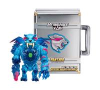 MrBeast Lab Apex Beast Panther - Figura de coleccionista, de pie a 15,8 cm de Alto, con Detalles Extremos, Embalaje Premium, 13 Puntos de articulación y mandíbula de mordida, 2 para coleccionar