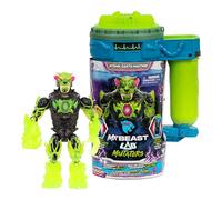 MrBeast Lab Hyper Fusion Mutators, experimenta y CREA, Atomic Earth Panther, añade el líquido de mutación, pulsa el escáner y descubre una Pantera, más de 20 Puntos articulados, colecciona los 3