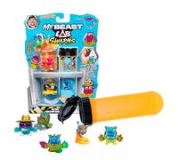 MrBeast - Swarms Test Tube 5 Pack, Enjambres con 5 Personajes, Agrega Agua, Agita y Revela Las Bestias Coleccionables, Juguete para Coleccionar, +5 años, BTR09000