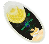 MrBlastin 100 bolas de trituración para filtros de cigarrillos, muchos sabores disponibles, bolas de mentol y menta, cápsulas saborizadas. Haz clic en insertos de cuentas (batido de plátano)