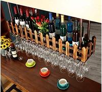 MRBVAOXVD Botelleros, Botellero Invertido para Restaurante, Bar, Mesa, Creativo, Colgante, Vasos de Vino, Botellero de Pared Invertido