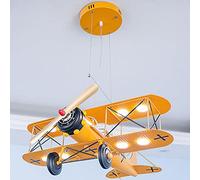 MRBVAOXVD Candelabras, Avión de Dibujos Animados Avión - Diseño Moderno Art Dideal para Niños Sala de Juegos Y Dormitorio - Led, Iluminación Cálida - Mejor Opción para Niños, Entusiastas de la Aviació
