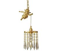 MRBVAOXVD Candelabras, de Oro Ángel Luminaria - Todo Colgante Dere para la Habitación de Niños, Comedor, Lámparas de la Sala de Estar - Diseño Creativo Y Hermoso Resplandor