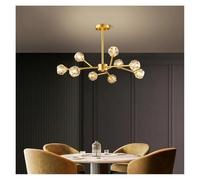 MRBVAOXVD Candelabras, Iluminación Interior de la Lámpara de Led Moderna para Dormitorio Niños Sala de Estar Accesorio Decoración Del Hogar Lámparas de/3 Colores/9 Cabezas