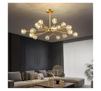 MRBVAOXVD Candelabras, Iluminación Interior de la Lámpara de Led Moderna para Dormitorio Niños Sala de Estar Accesorio Decoración Del Hogar Lámparas de/3 Colores/18 Cabezas