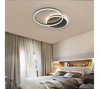 MRBVAOXVD Candelabras, Led Luz Colgante de Techo Atenuable para Dormitorio - Lámpara de Moderna con Control Remoto - Lámpara de Techo de Geometría Re- Luminosidad Atenuable - Luz de Techo de Lavado pa