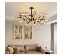 MRBVAOXVD Candelabras, Luz Nórdica Lujo Sala de Estarrsonalidad Simple Dormitorio Comedor Lámpara Red Red/Variable/20 Ámbar