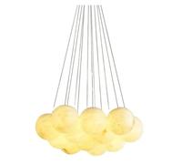 MRBVAOXVD Candelabras,Re Led Lights Lujo Mármol Natural Multi Bola Sala de Estar Mesa de Comedor Dormitorio Lámparasmalistas Decorativas/Cálido