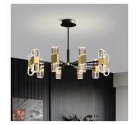 MRBVAOXVD Candelabras, Simple Liviroom Light Lujo Creativa Dormitorio Comedor Lámpara Iluminación Nórdica/Variable/10 Luces B