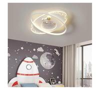 MRBVAOXVD Lámparas, Luces de Techo Led Modernas para Niños Habitaciones Niñeros Dormitorios de Bebés Niños Y Niñas Astronautas Del Espacio Exterior Lámpara/Dimmi Infinito/Cblue