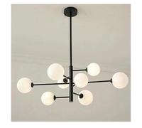 MRBVAOXVD Lustras, Bola de Vidrio Moderna Llevó Lámpara de Techo para Dormitorio Salón Comedor Mesa Lámpara Colgantes Iluminación/Cálido/Luz A8