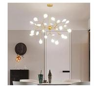 MRBVAOXVD Lustras, Moderno Llevó Lámpara de Araña Sala de Estar Dormitorio Cocina Nórdica Magnífica Lámpara de Lucilucida Casa Iluminación Interior Decoración de Lujo Colgando/45Cabezas
