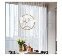 MRBVAOXVD Lustras, Moderno Llevó Lámpara de Araña Sala de Estar Dormitorio Cocina Nórdica Magnífica Lámpara de Lucilucida Casa Iluminación Interior Decoración de Lujo Colgando/A36Cm