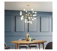 MRBVAOXVD Lustras, Moderno Llevó Lámpara de Araña Sala de Estar Dormitorio Cocina Nórdica Magnífica Lámpara de Lucilucida Casa Iluminación Interior Decoración de Lujo Colgando/9Cabezas